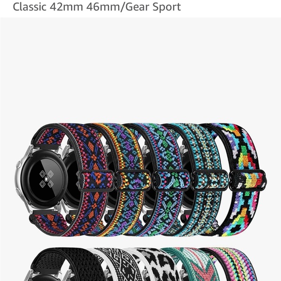 None Jewelry - Colorful Patterned 8pc watch bands for smart watches